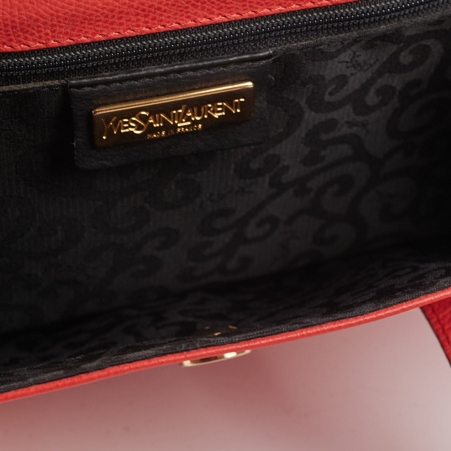 Saint Laurent Red Shoulder Bag