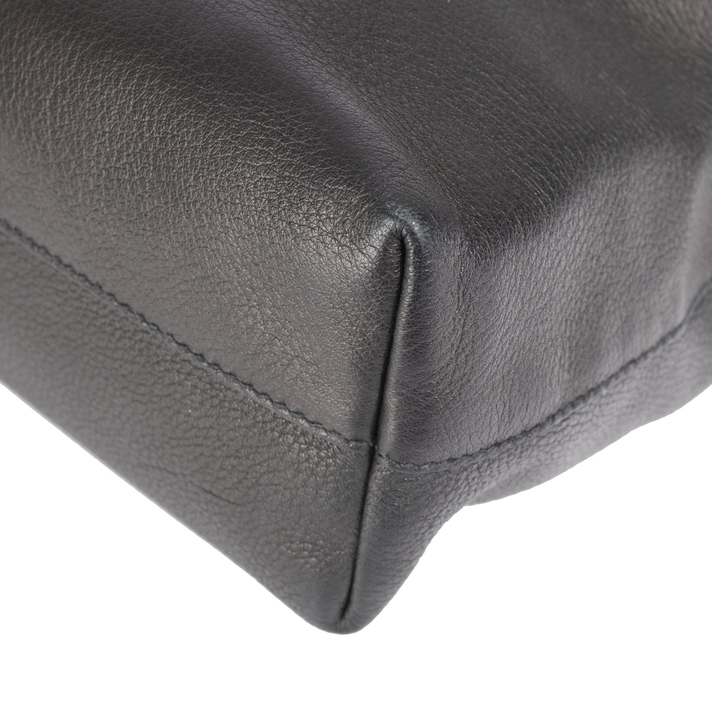 Prada Cervo Leather Shopping Tote