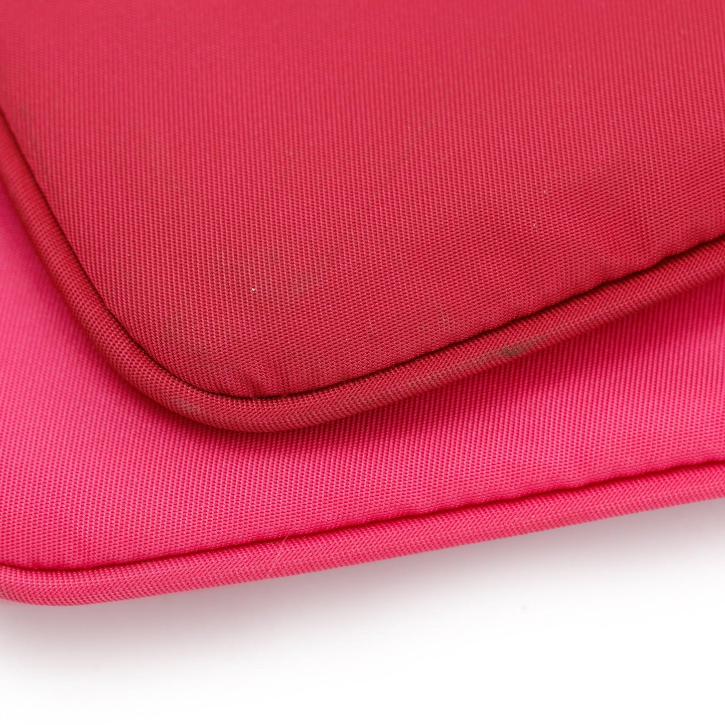Prada Pink/Red Tessuto O-Ring Wristlet
