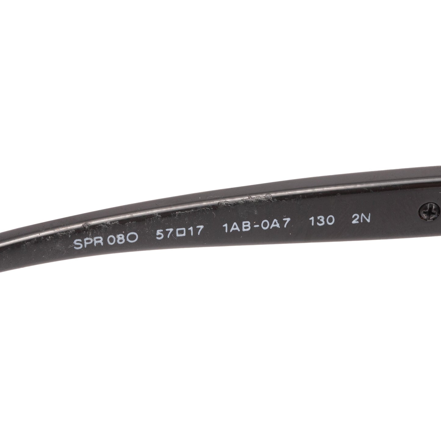 Prada SPR 080 Black Acetate Conceptual Sunglasses