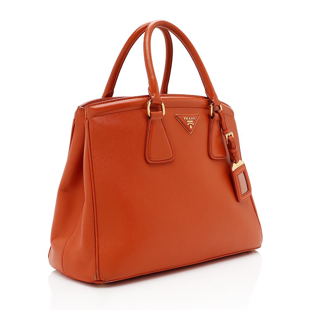 Prada Saffiano Leather Parabole Tote ( )
