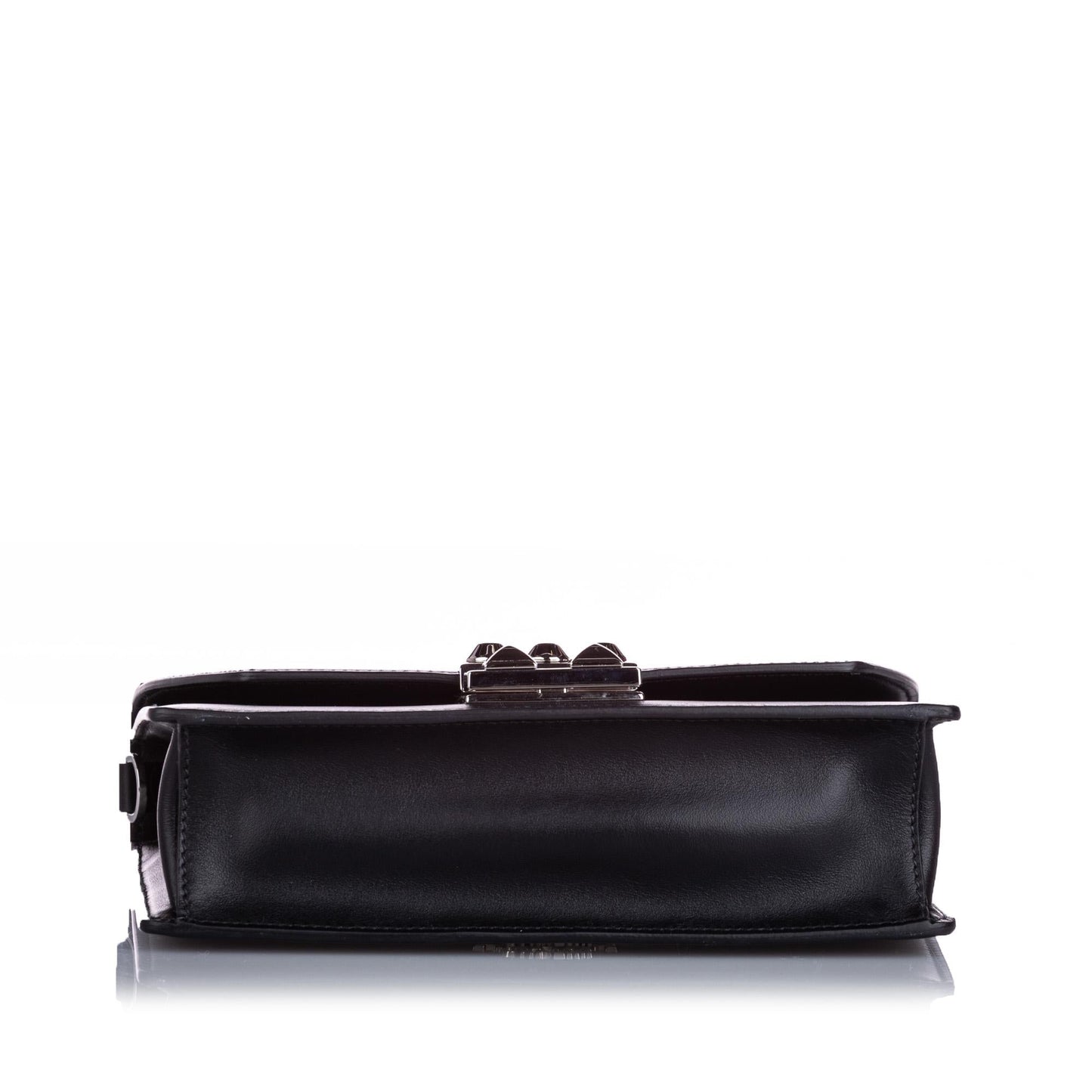 Prada Studded Saffiano Racing Logo Elektra Crossbody Bag (SHG- )