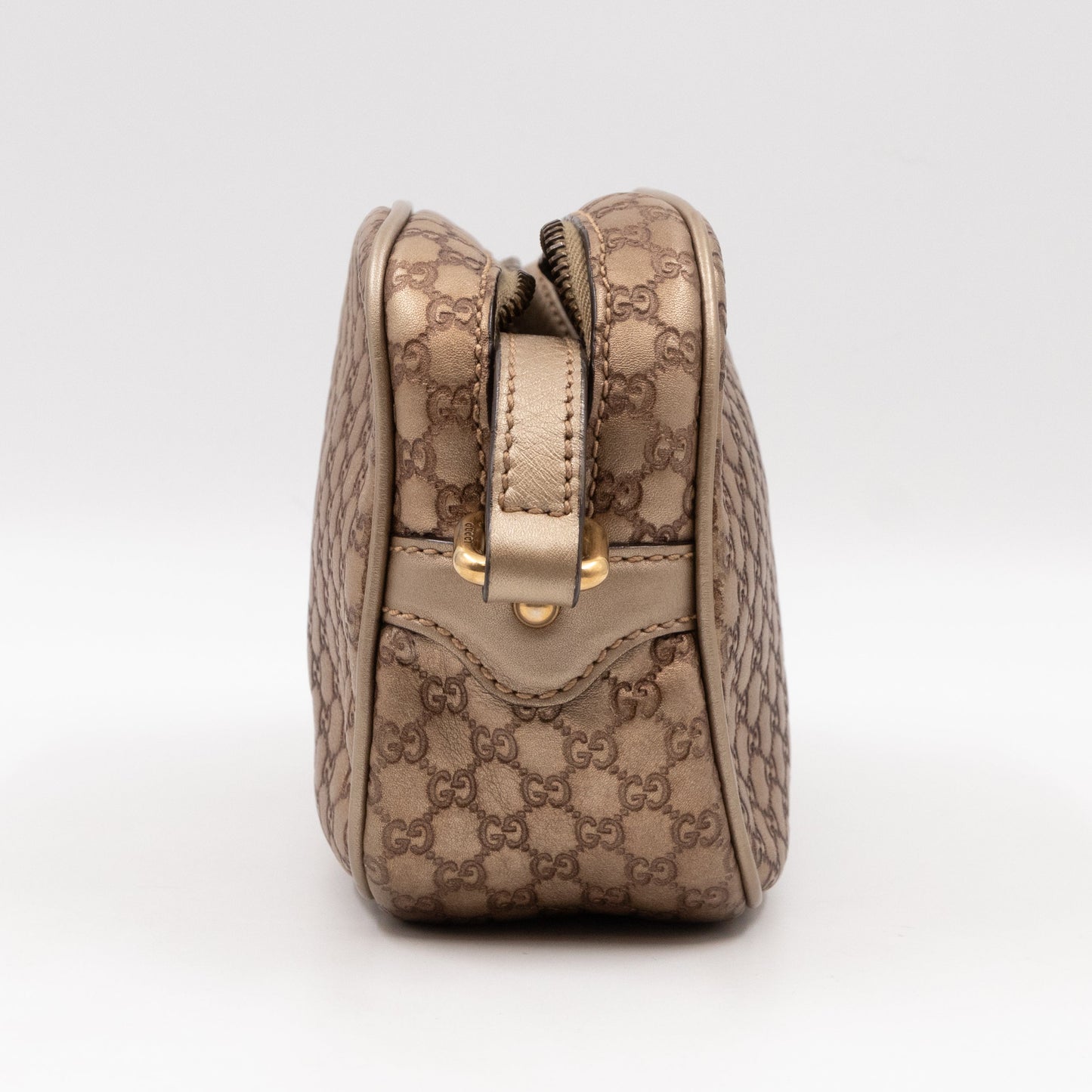 Gucci Monogram Leather Crossbody