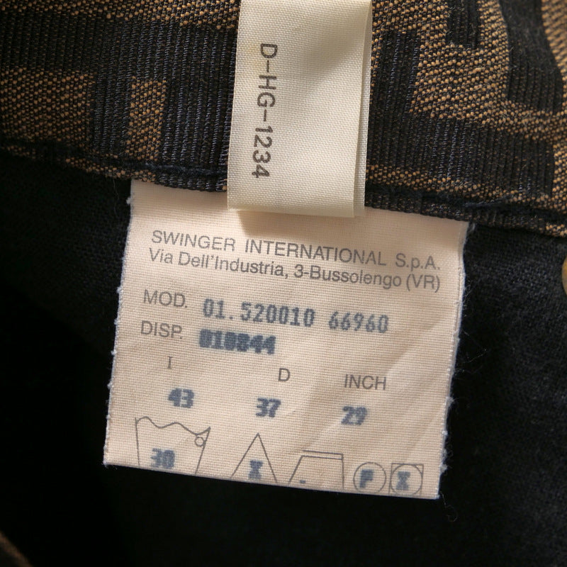 FENDI Pants polyester Brown 29 inches