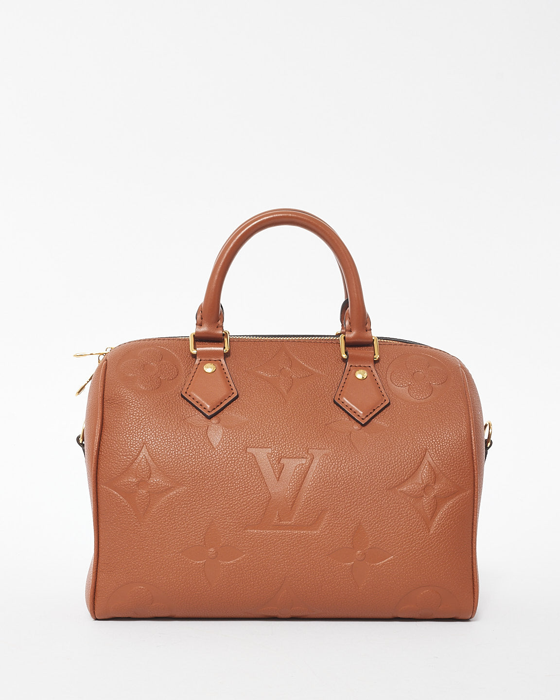 Louis Vuitton Cognac Giant Monogram Empreinte Leather Bandoulière