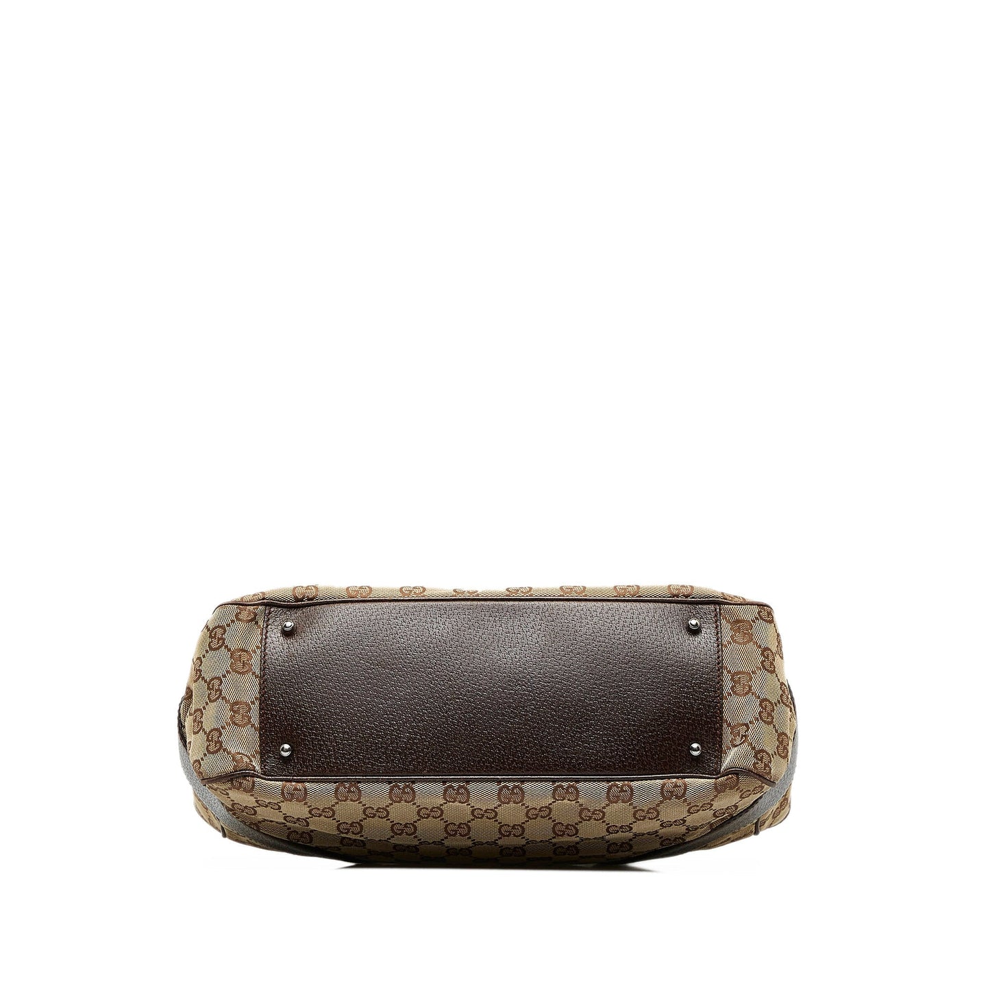 Gucci Leather Canvas Tote