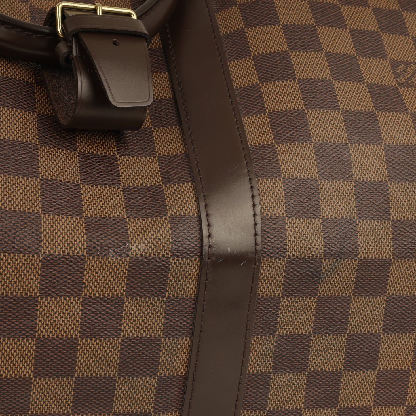 Louis Vuitton Keepall Bandoulière 55 Damier Ebene GHW