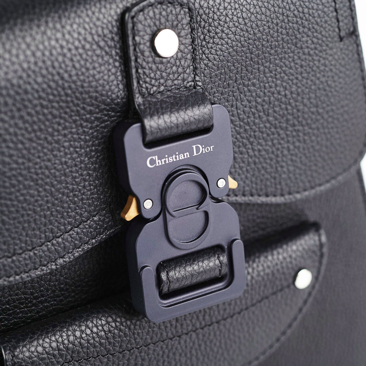 Christian Dior Men's Black Mini Gallop Sling Bag