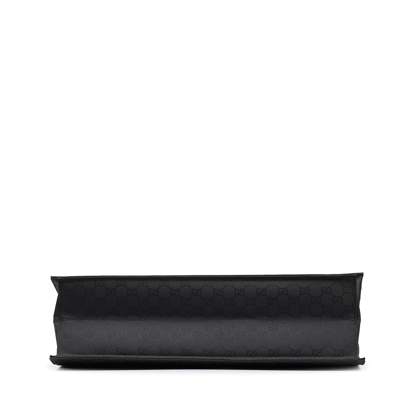 Gucci Black Leather Nylon Tote Style 1