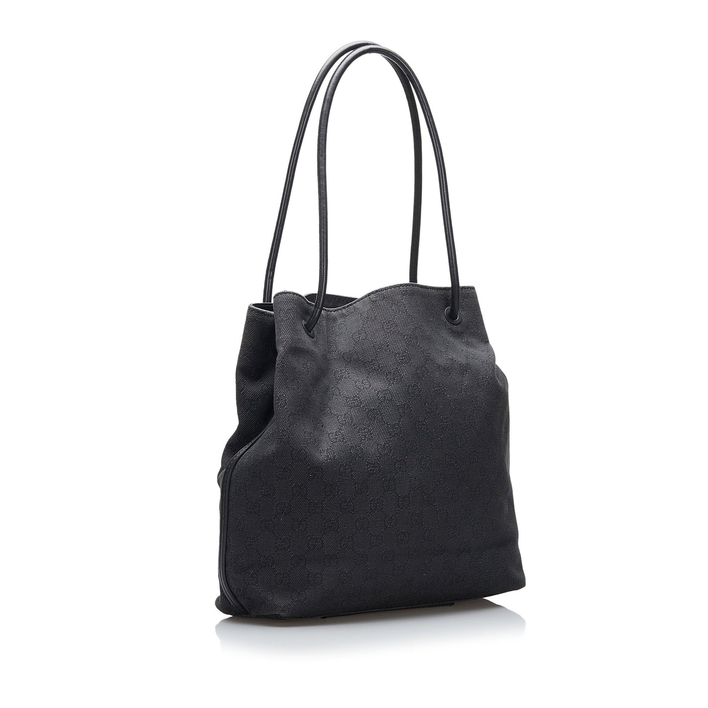 Gucci Leather Canvas Tote Style 42