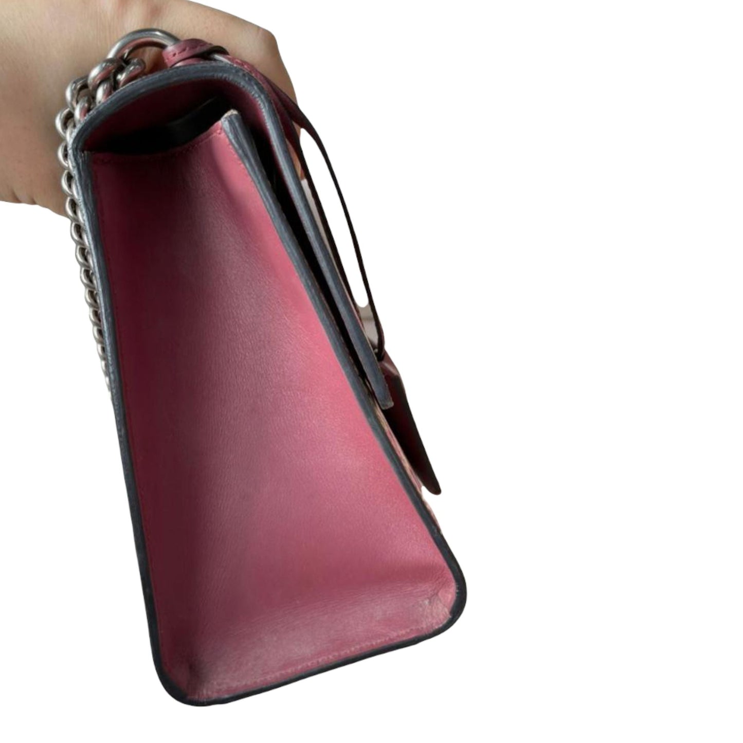 Gucci Lou Canvas Shoulder Bag