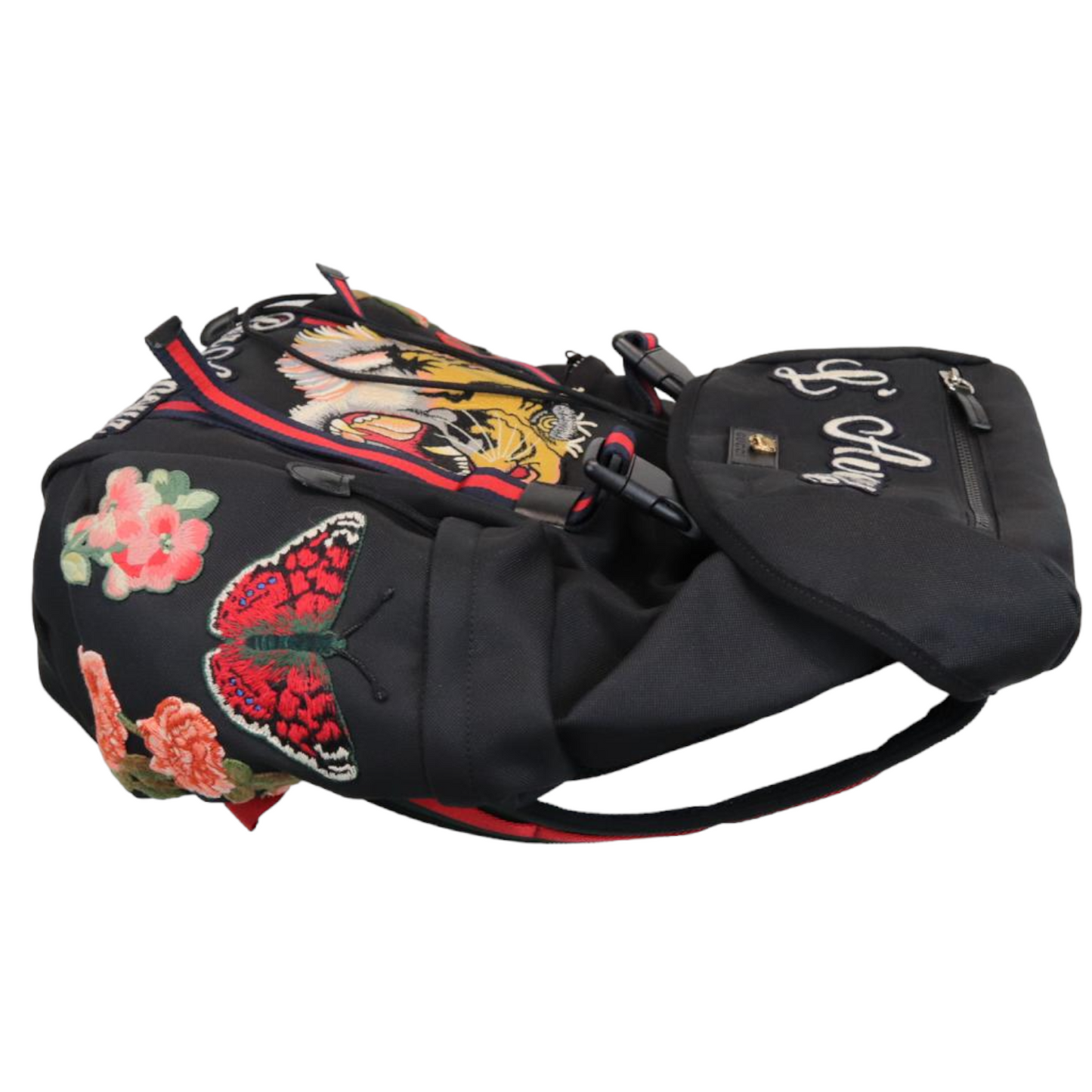 Gucci Nylon Canvas Shoulder Bag