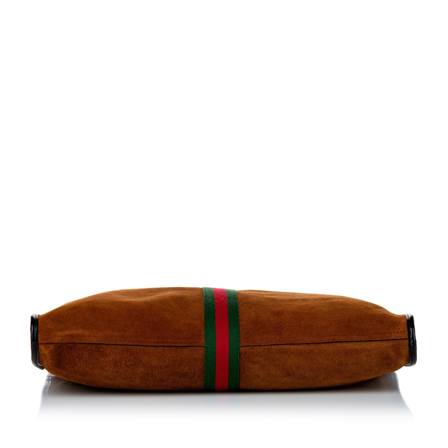 Gucci Brown Leather Suede Tote