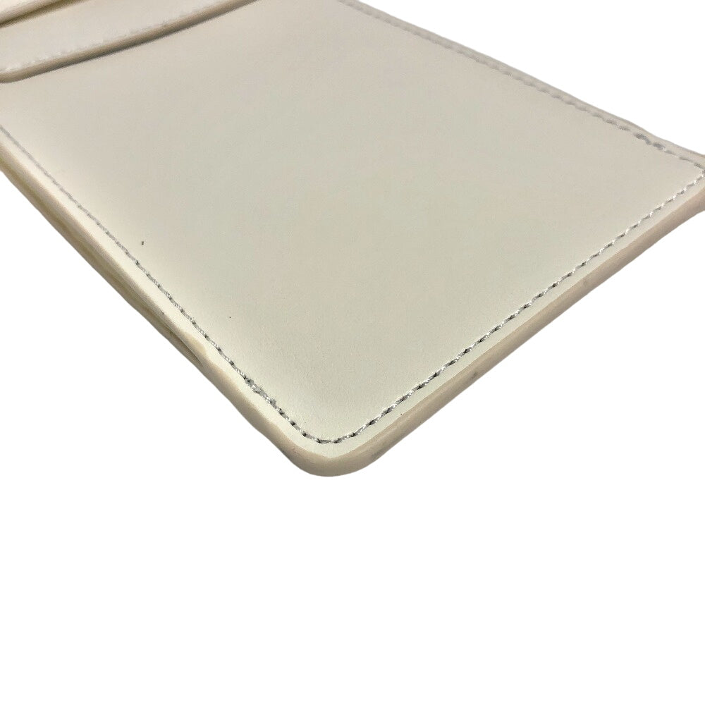 CELINE Pouch leather white Shoulder pouch Women