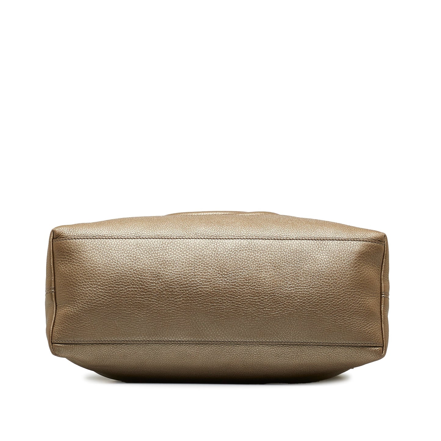 Gucci Soho Gold Leather Chain Tote