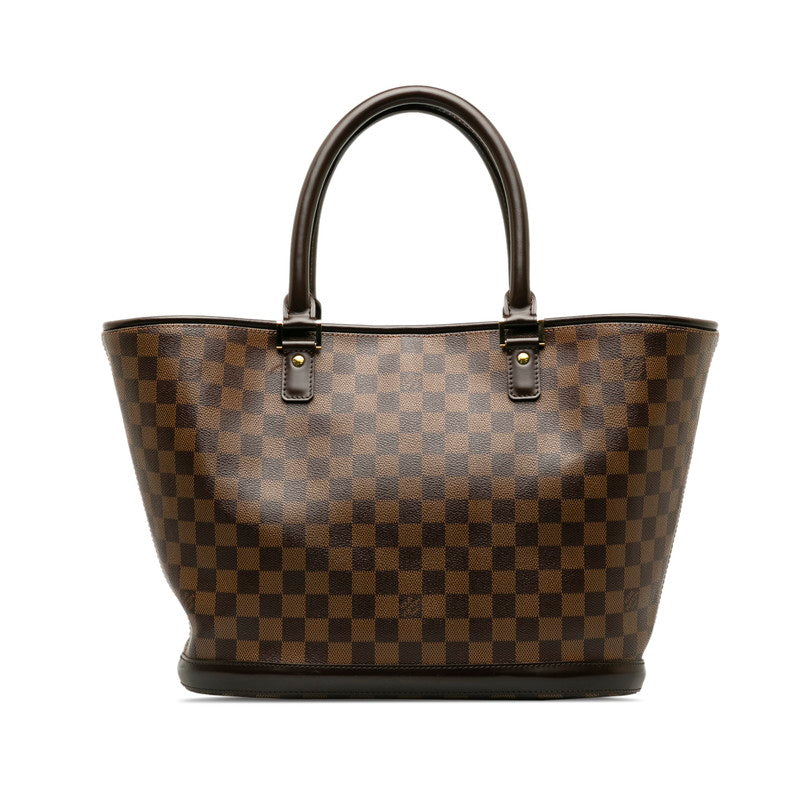 Louis Vuitton Louis Vuitton Damière Handbag PVC/Leather Brown