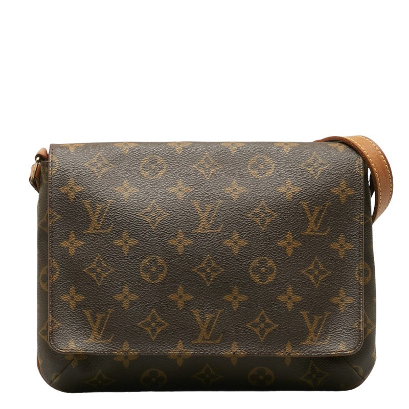 Louis Vuitton Monogram Tango Short Shoulder Bag Brown PVC Leather Louis Vuitton