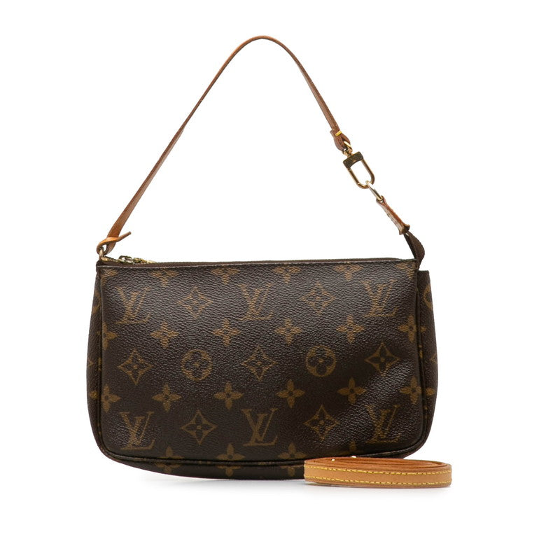 Louis Vuitton Pochette in Monogram Brown Clutch