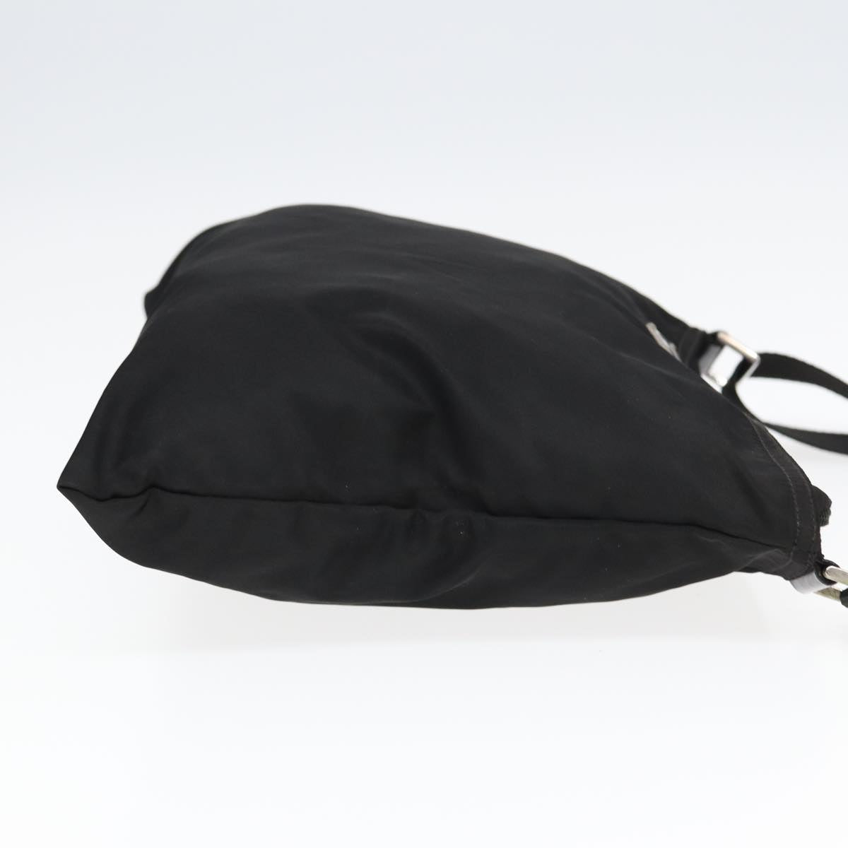 PRADA Shoulder Bag Nylon Black Auth