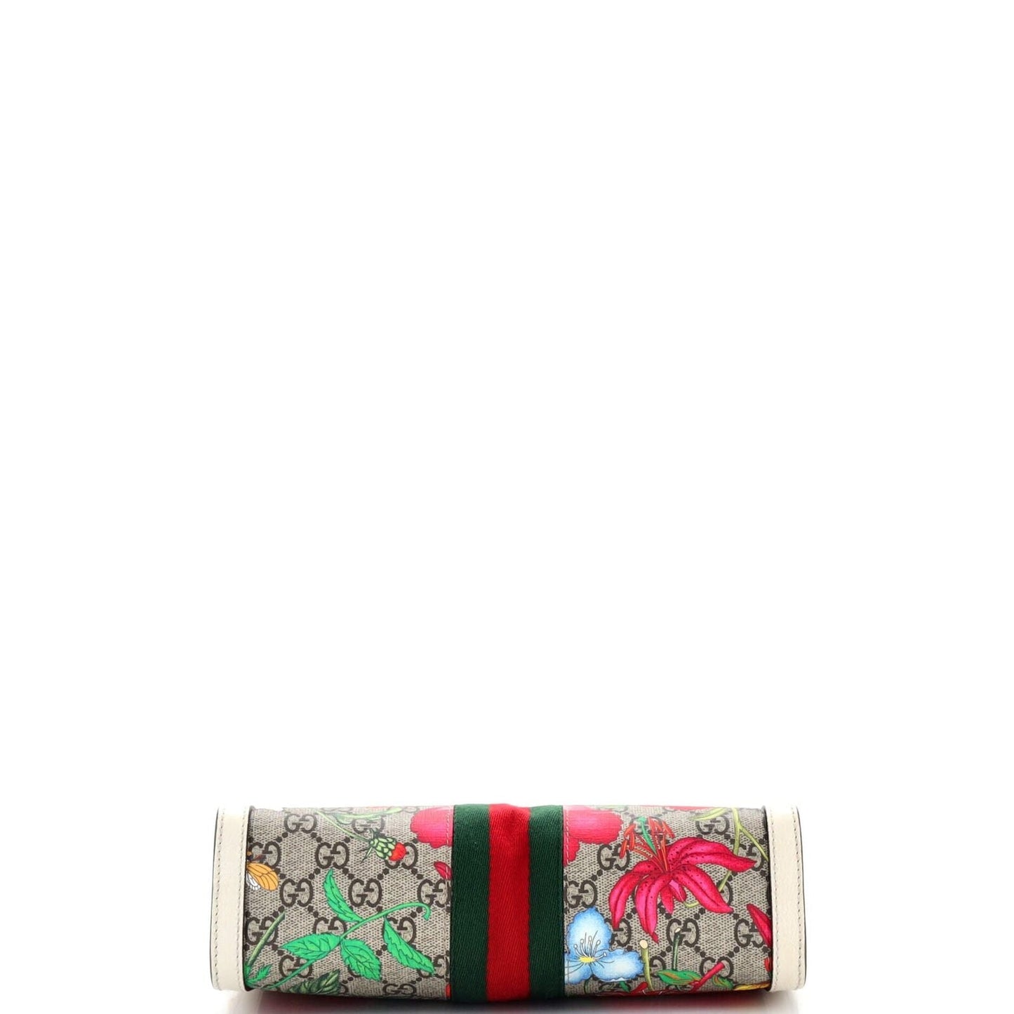 Gucci Lou Chain Canvas Shoulder Bag