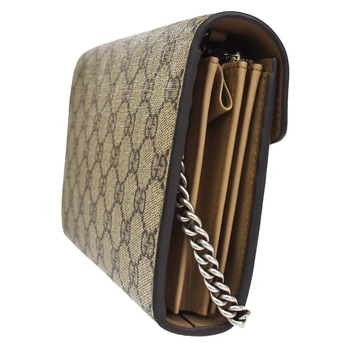 Gucci Chain Leather Shoulder Bag