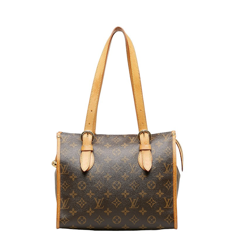 Louis Vuitton Monogram Popcorn Shoulder Bag Brown PVC Leather Louis Vuitton