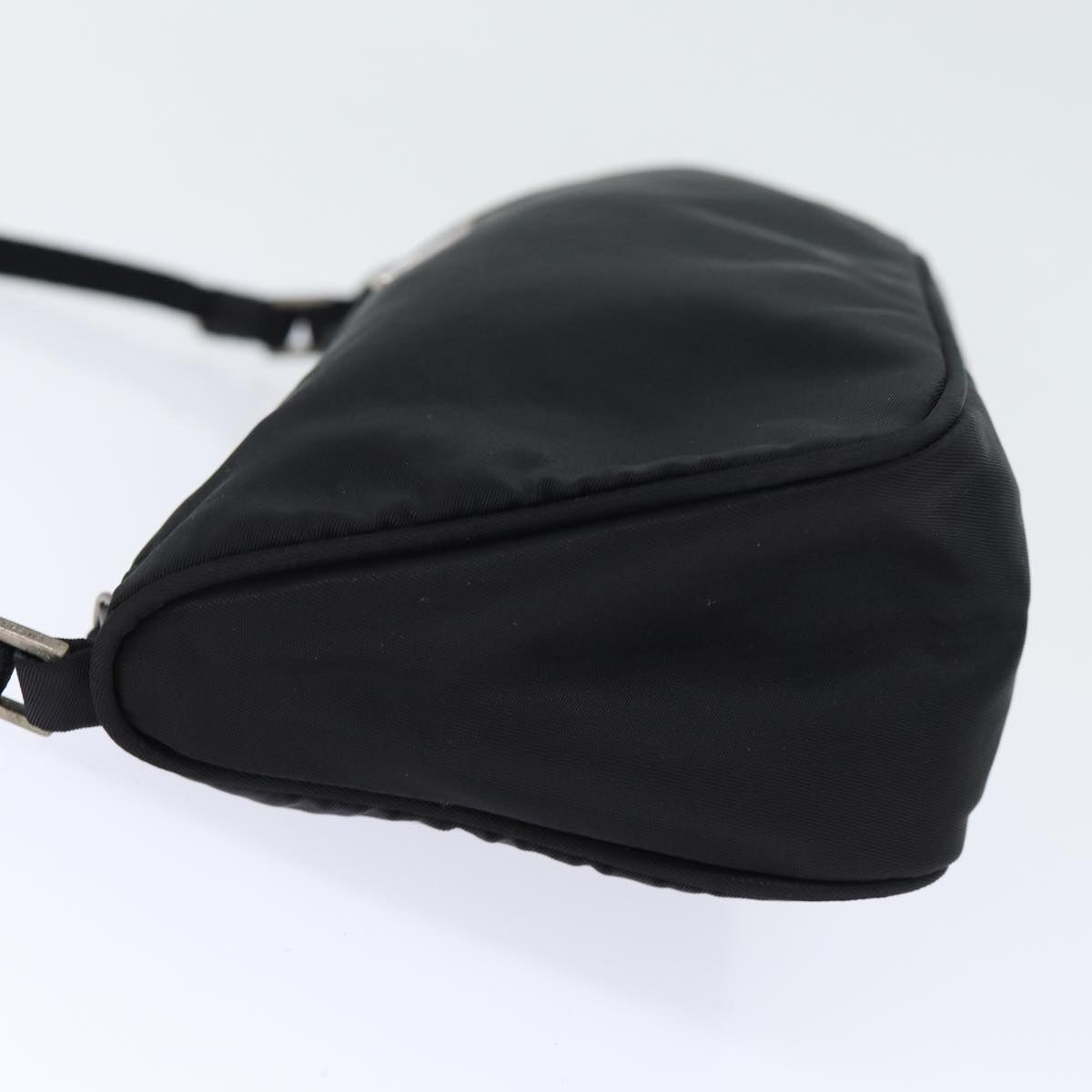 PRADA Accessory Pouch Nylon Black Auth Luxury Handbag