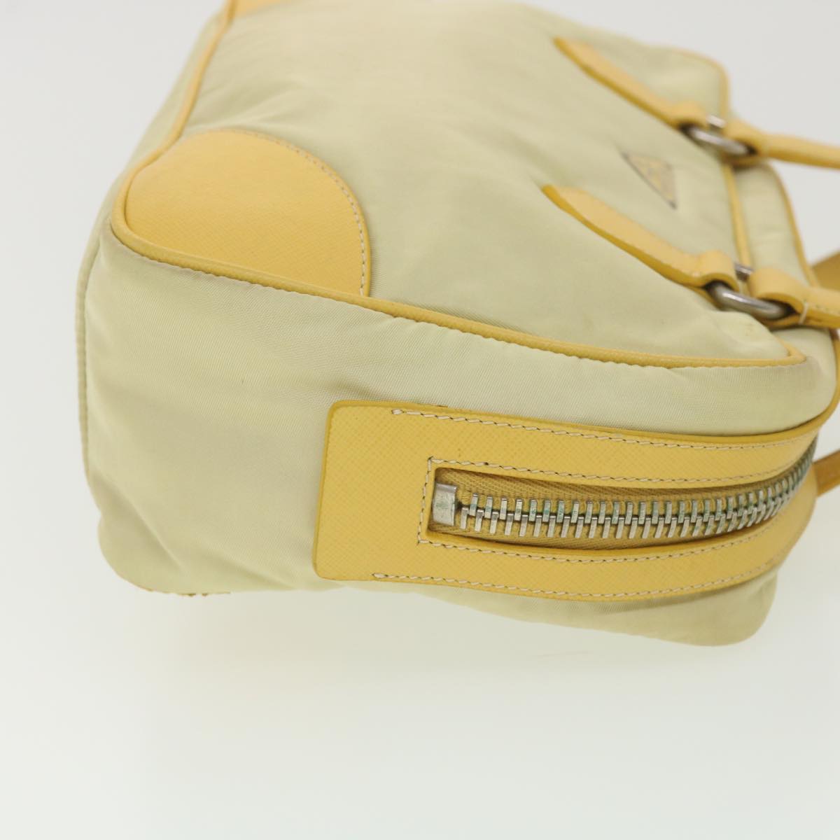 Prada Shoulder Bag Nylon Yellow