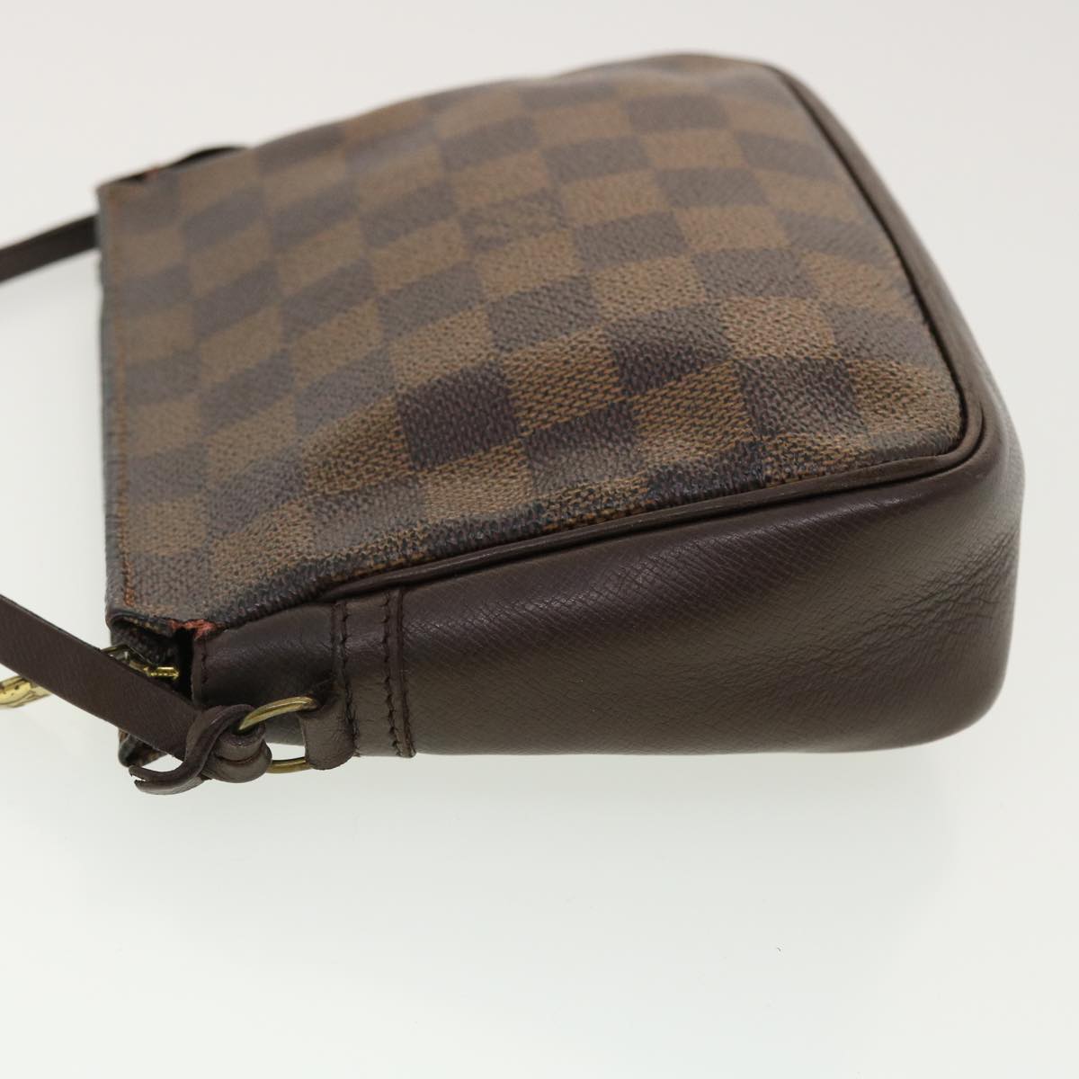 LOUIS VUITTON Damier Ebene Trousse Make Up Pouch N51982 LV bs4885