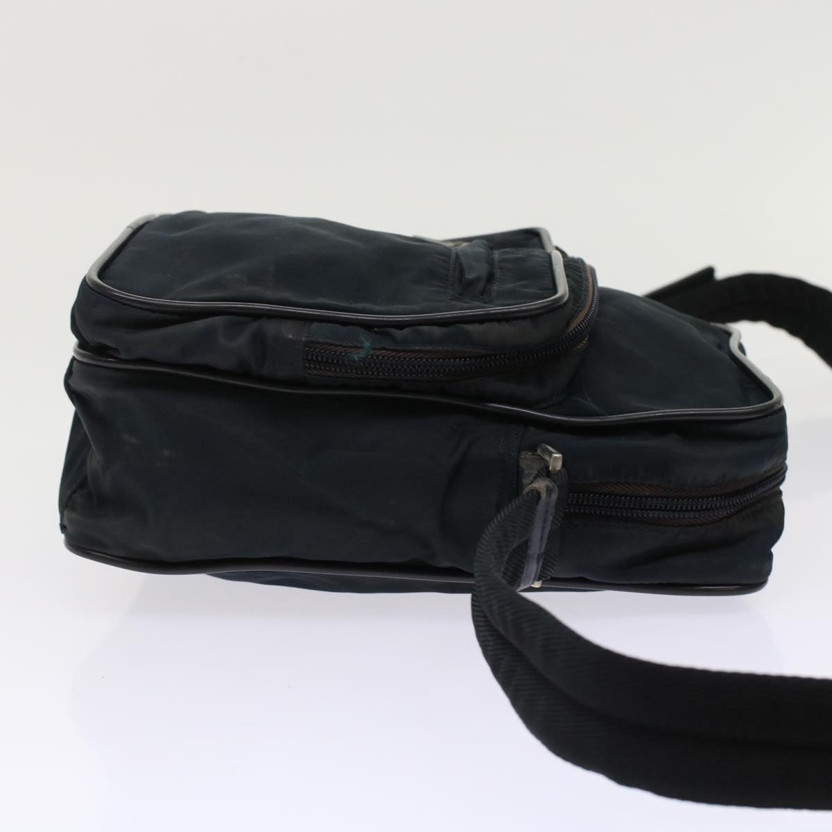 Prada Shoulder Bag Nylon Navy