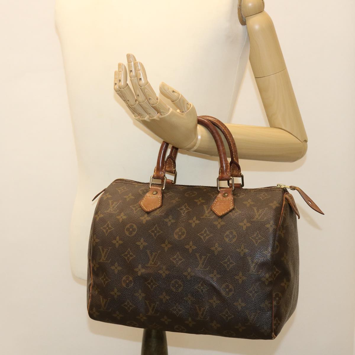 LOUIS VUITTON Monogram 30 Hand Bag M41526 LV cl439