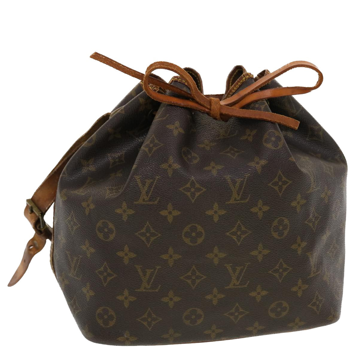Louis Vuitton Monogram Petit Noe Shoulder Bag LV Auth cl551