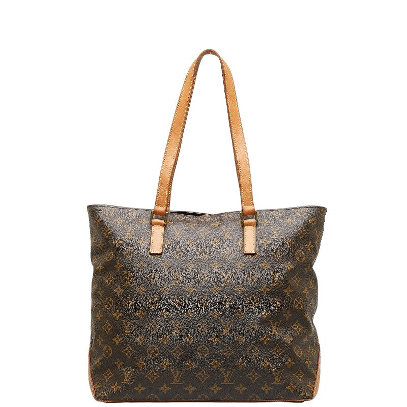 Louis Vuitton Monogram Cabaret Shoulder Bag Brown PVC Leather Louis Vuitton