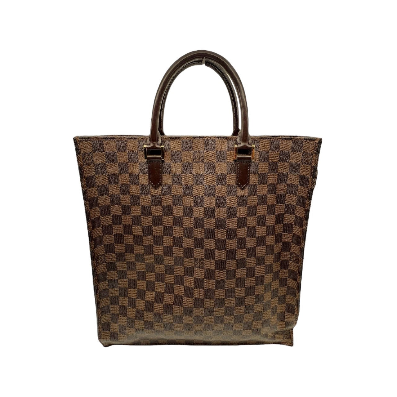 Louis Vuitton Damier Ebene Sac Plat Handbag