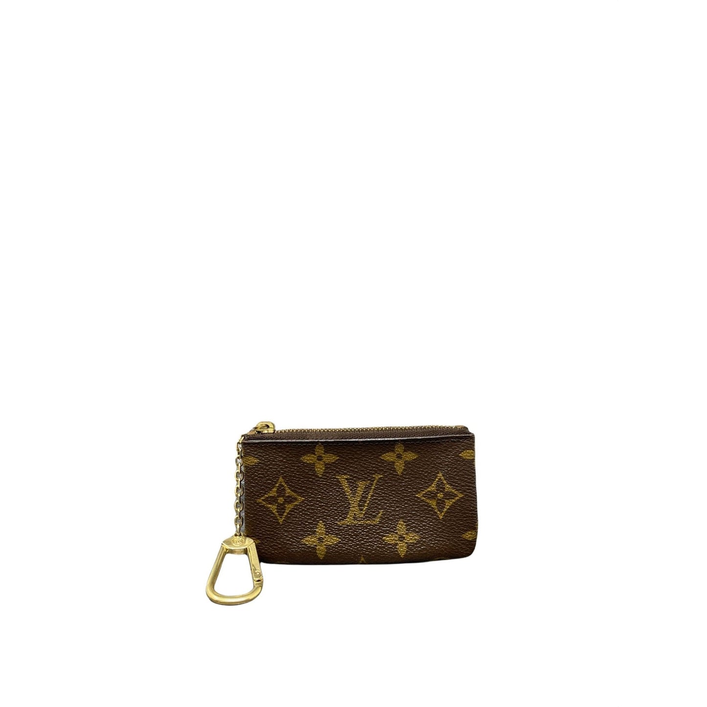 LOUIS VUITTON Louis Vuitton Monogram Key Pouch Clutch