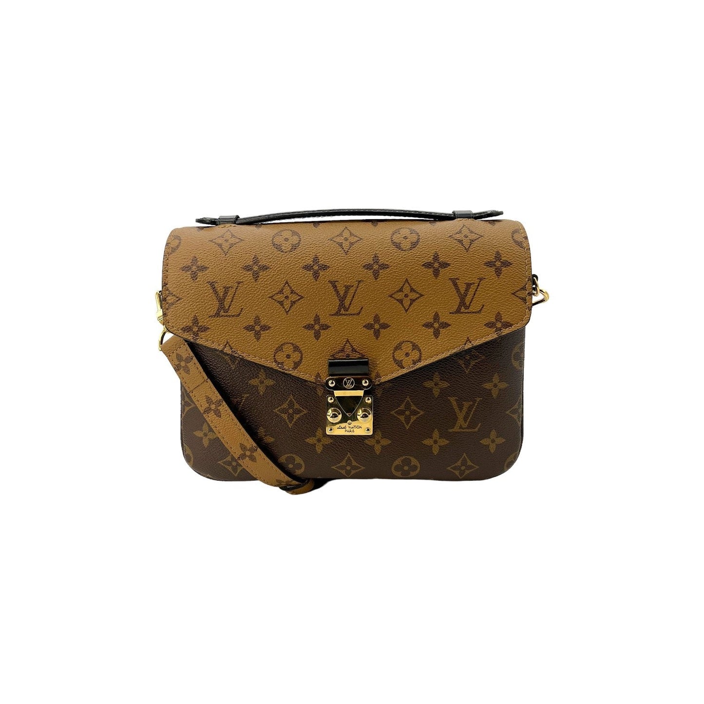 Louis Vuitton Monogram Reverse Pochette Métis Clutch