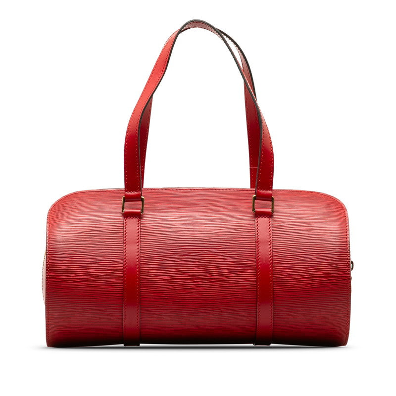 Louis Vuitton Epi Suffro Handbag Castilian Red Leather Louis Vuitton