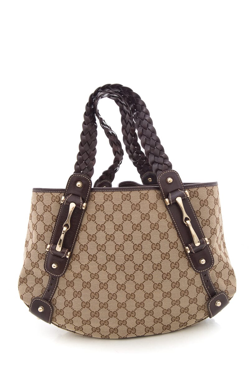 Gucci Brown Monogram Shoulder Bag
