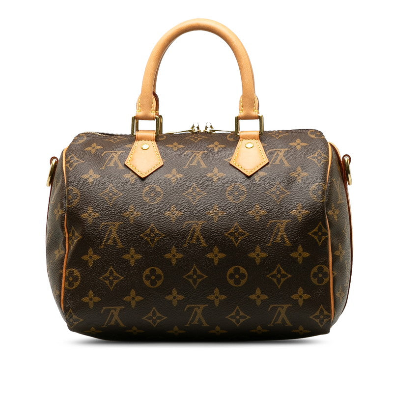 Louis Vuitton Monogram Handbag PVC/Leather Brown