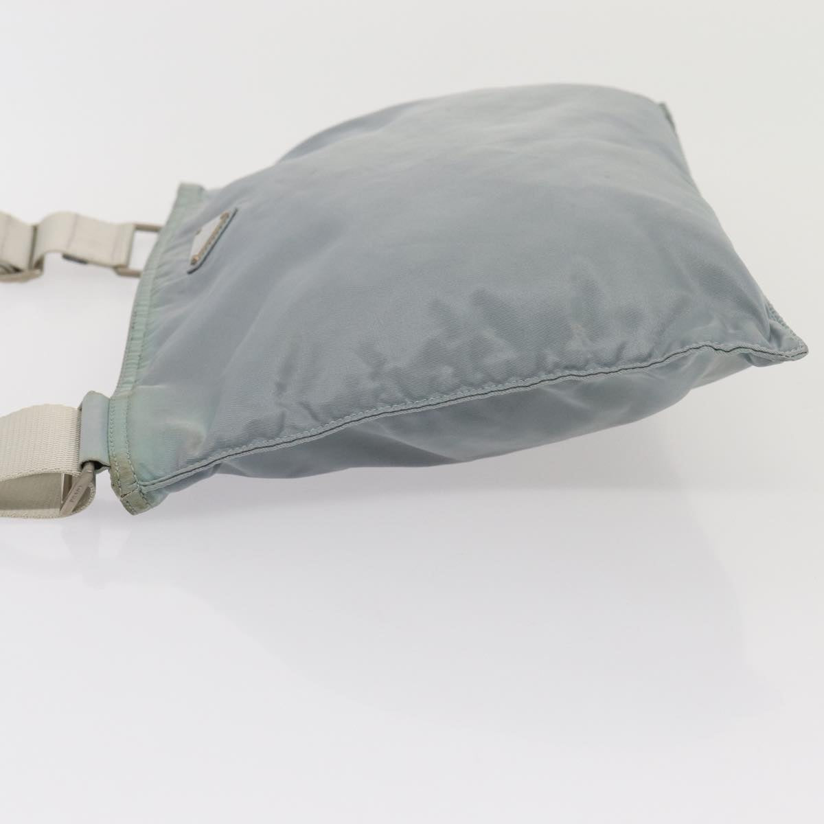PRADA Shoulder Bag Nylon Blue Auth