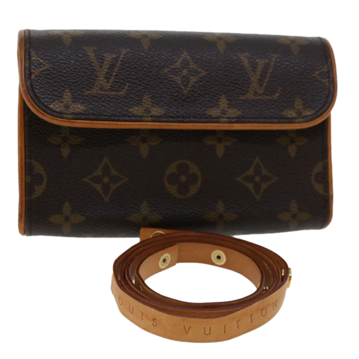 LOUIS VUITTON Monogram Pochette Florentine Waist Bag LV Auth ep928