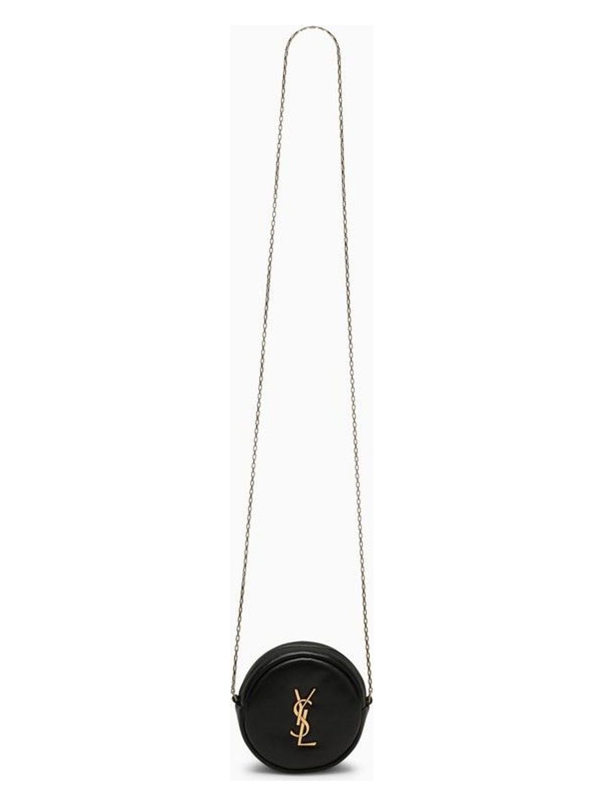 Luxury Saint Laurent Trending 2025 Women's Round Cassandre Bag in Black |