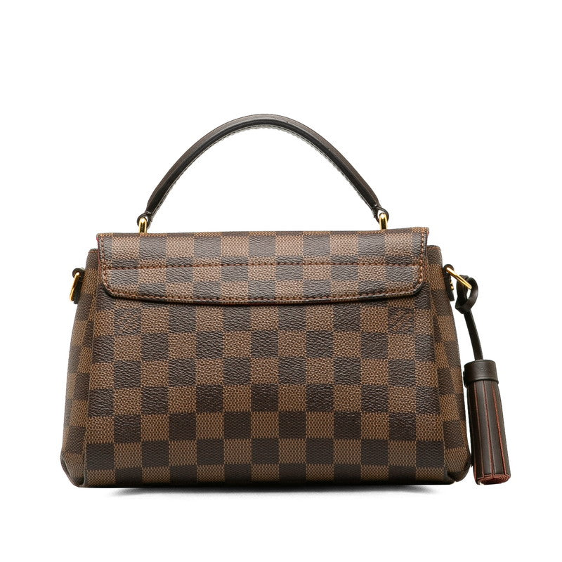 Louis Vuitton Louis Vuitton Damière Handbag PVC/Leather Brown