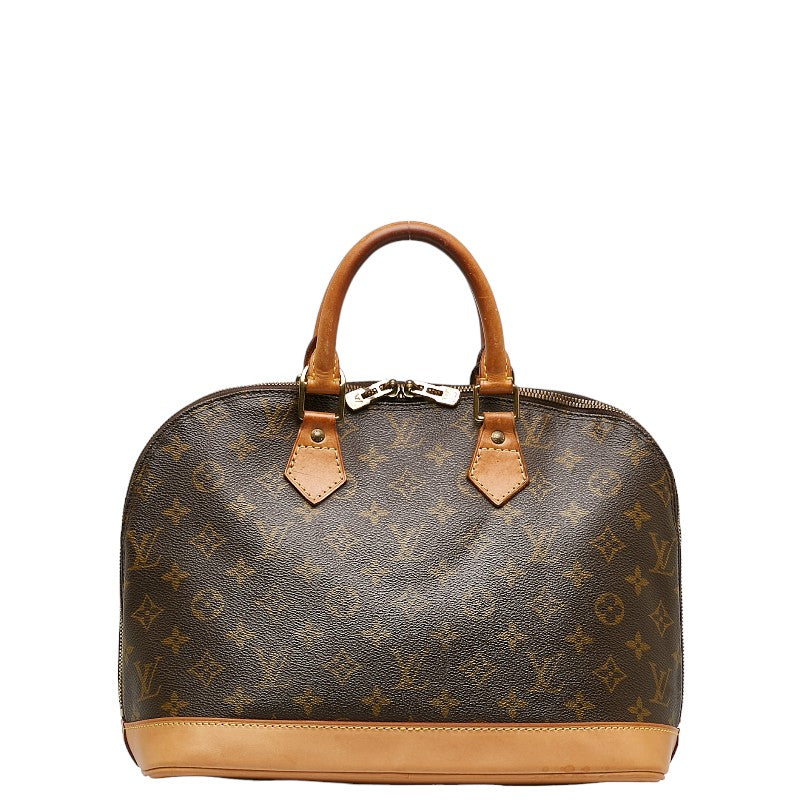 Louis Vuitton Alma PM Tote Handbag Monogram Brown