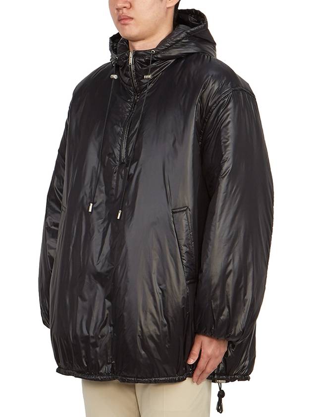 Luxury Saint Laurent Trending 2026 Cassandre Anorak Black