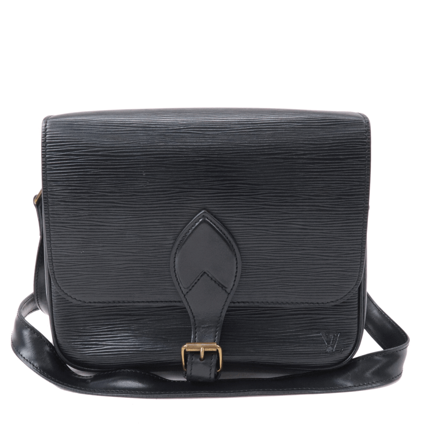 Louis Vuitton Epi Cartouchiere Shoulder Bag Noir