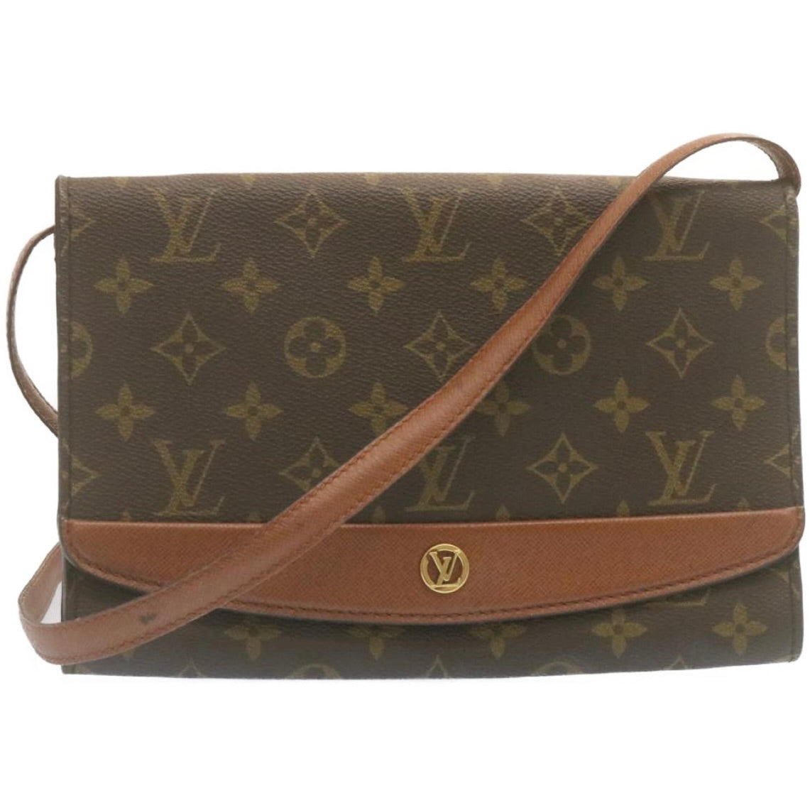 LOUIS VUITTON Monogram Bordeaux Shoulder Bag LV Auth am2243g