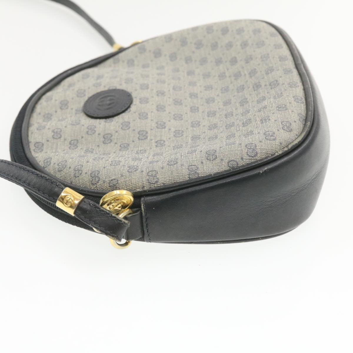 Gucci Leather Canvas Shoulder Bag