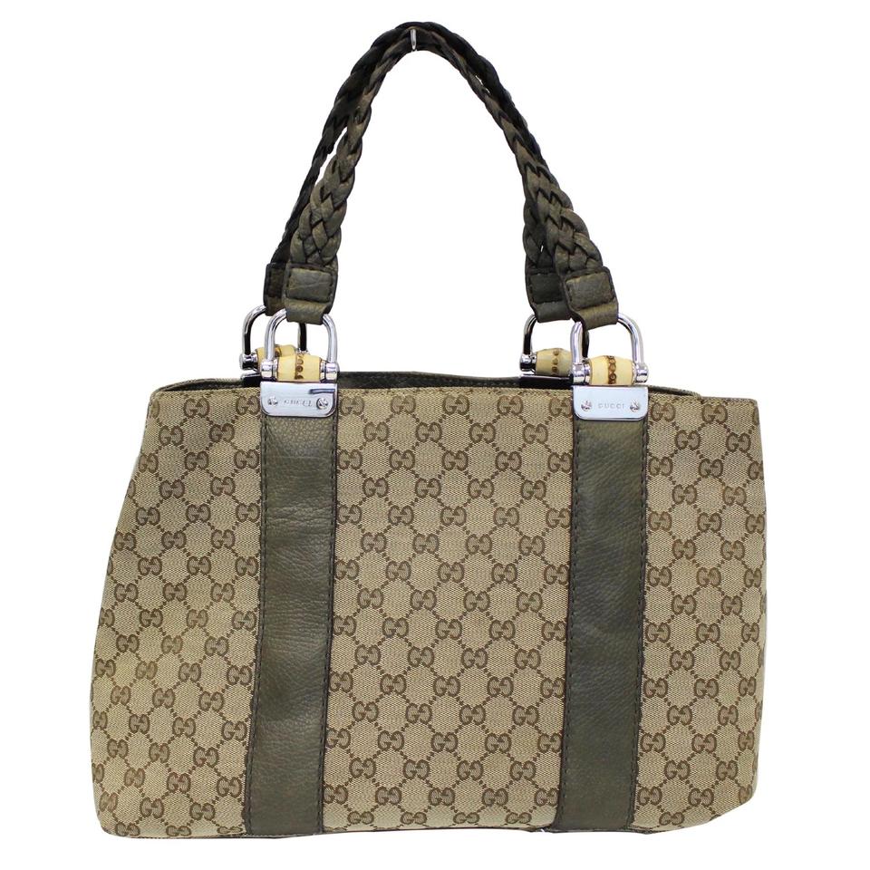 Gucci Monogram Canvas Tote