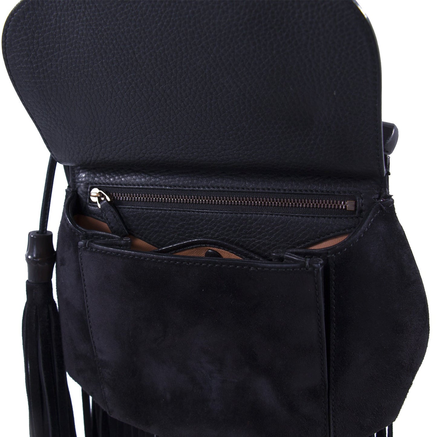 Gucci Leather Top Handle Shoulder Bag